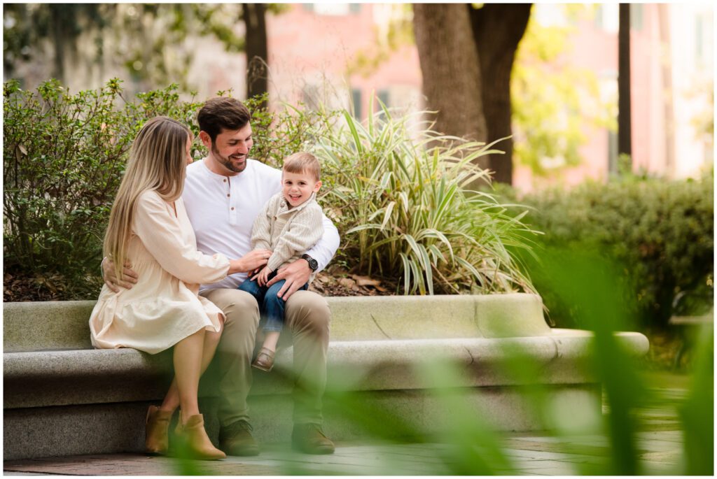 Family Portrait in park