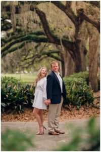 Forsyth Park Savannah Engagement