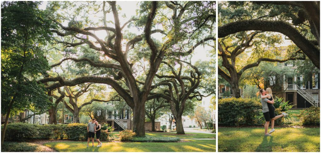 Savannah engagement photographer.