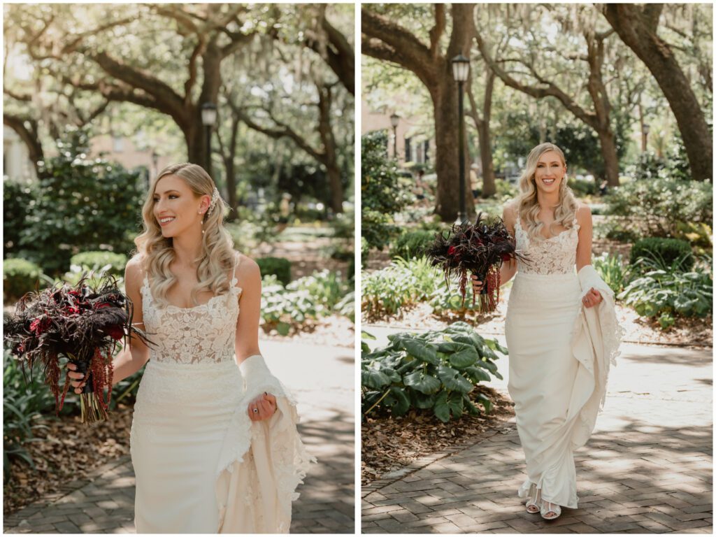 Chippewa Square bridal photos