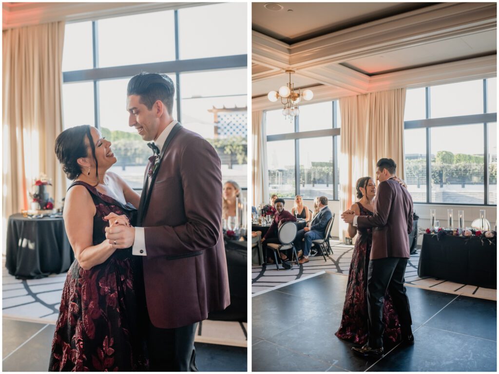 First dance at The Perry Lane in Savannah Georgia